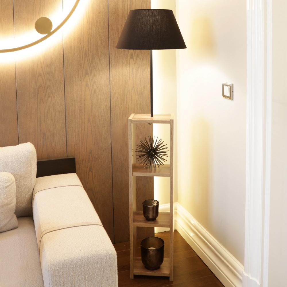 opviq Luminara WoodGlow Scandinavian Lamp | Opviq