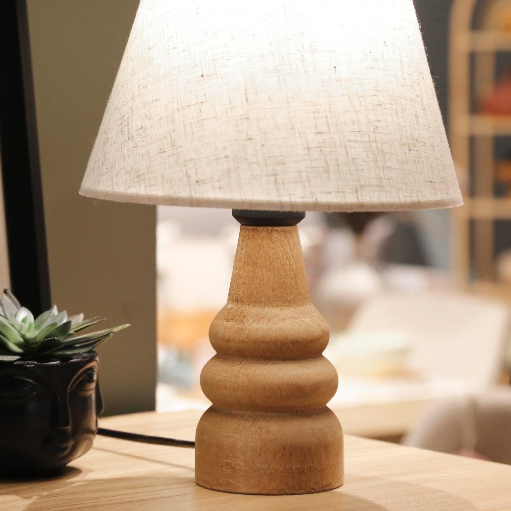 Opviq Luminara WoodGlow Table Lamp | Opviq