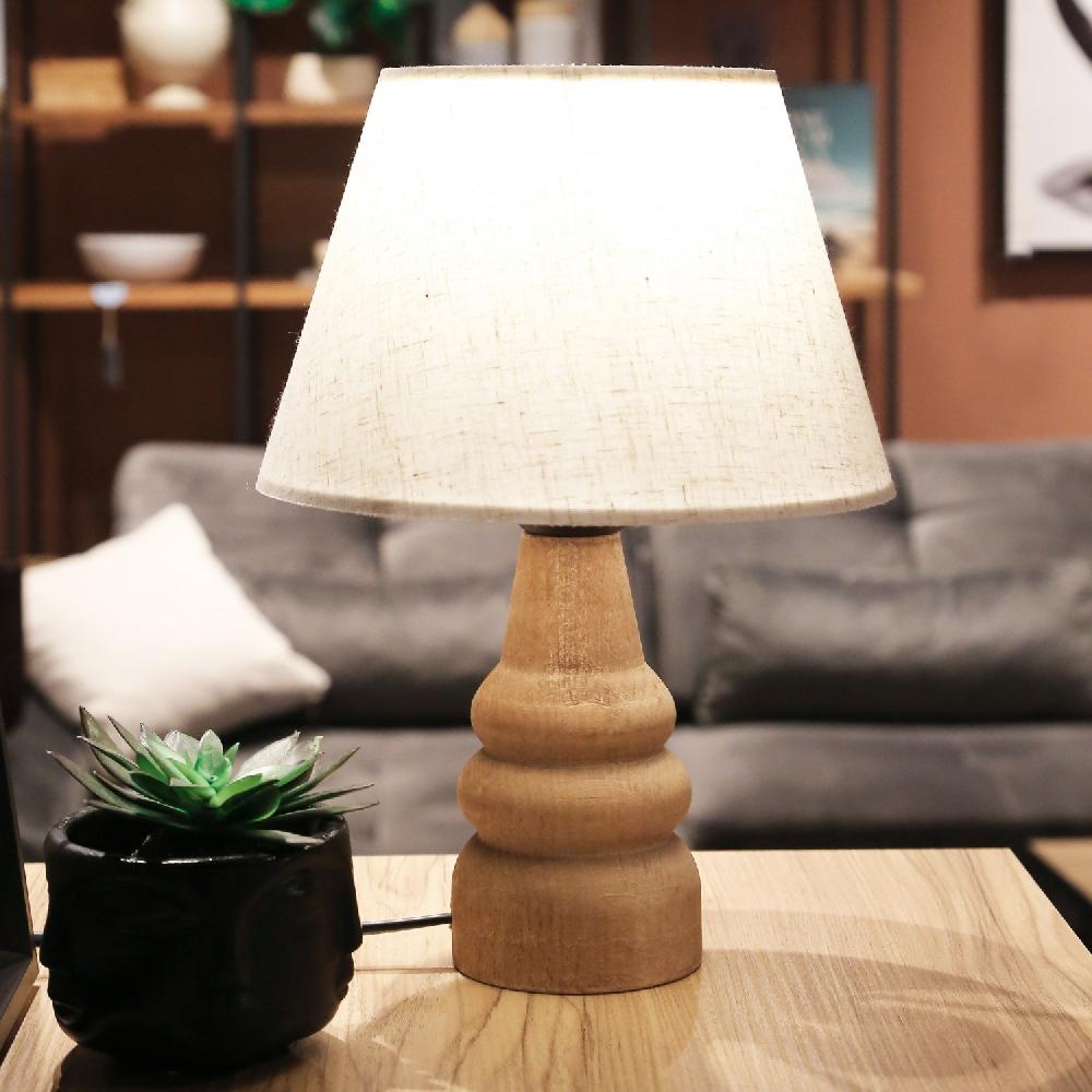 Opviq Luminara WoodGlow Table Lamp | Opviq