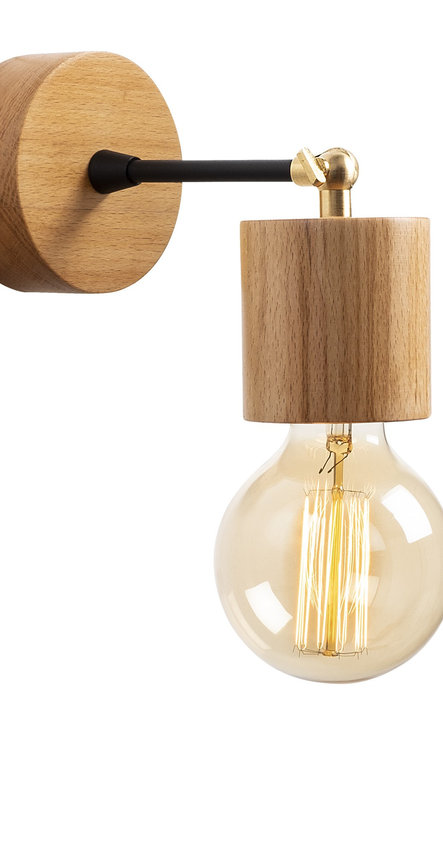 Opviq Luminara WoodGlow Wall Sconce | Opviq