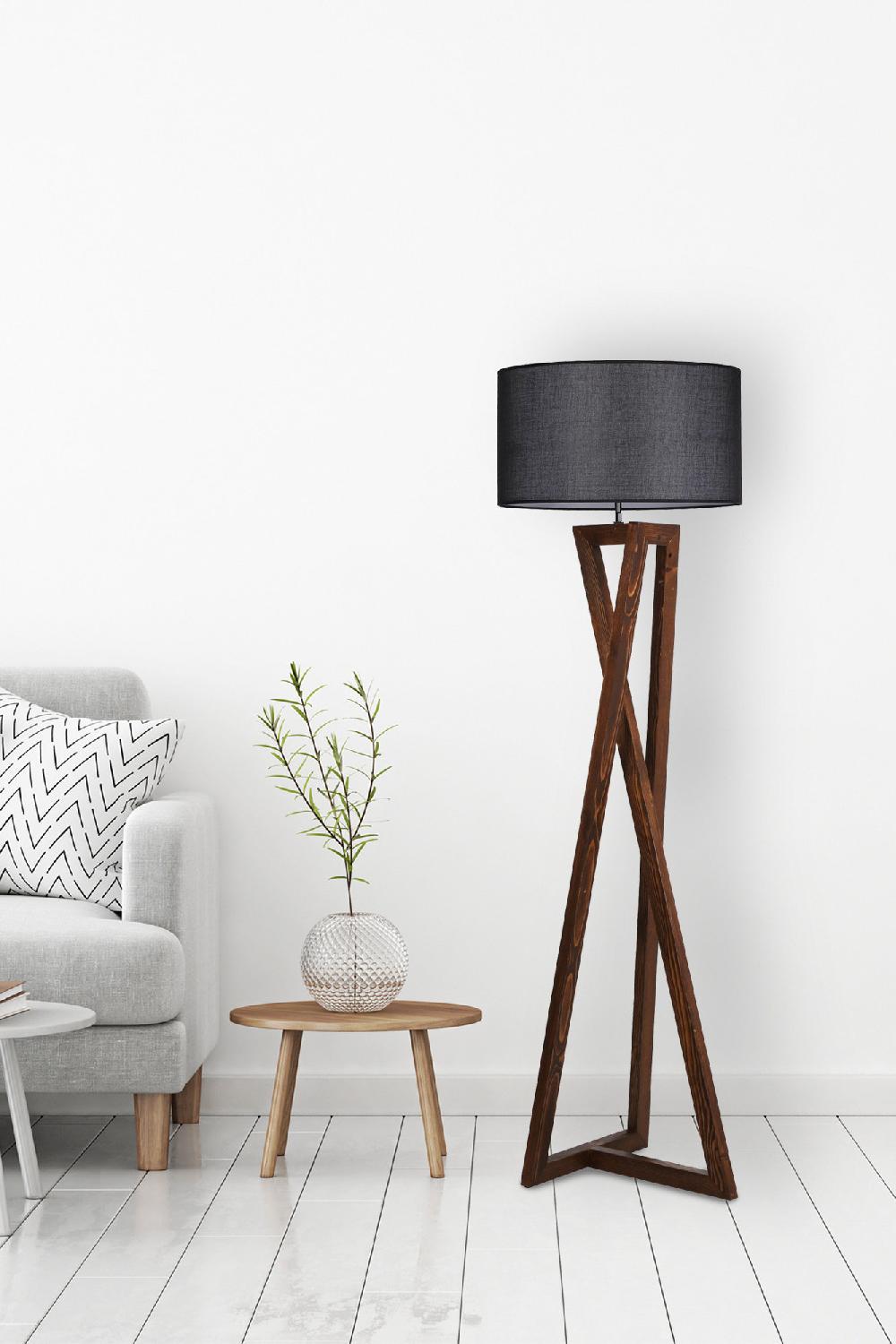opviq Luminara Woodluxe Industro Lamp | Opviq