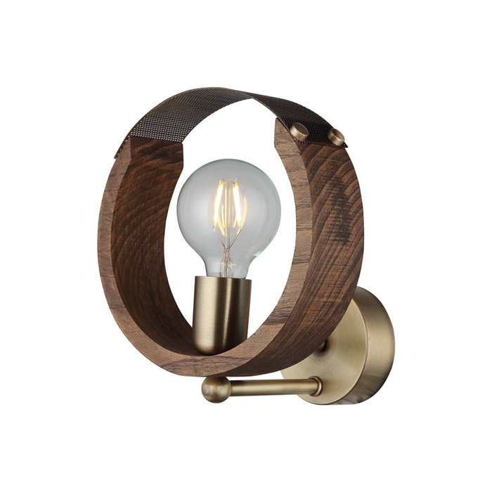 Opviq Luminara WoodMetal Wall Glow | Opviq