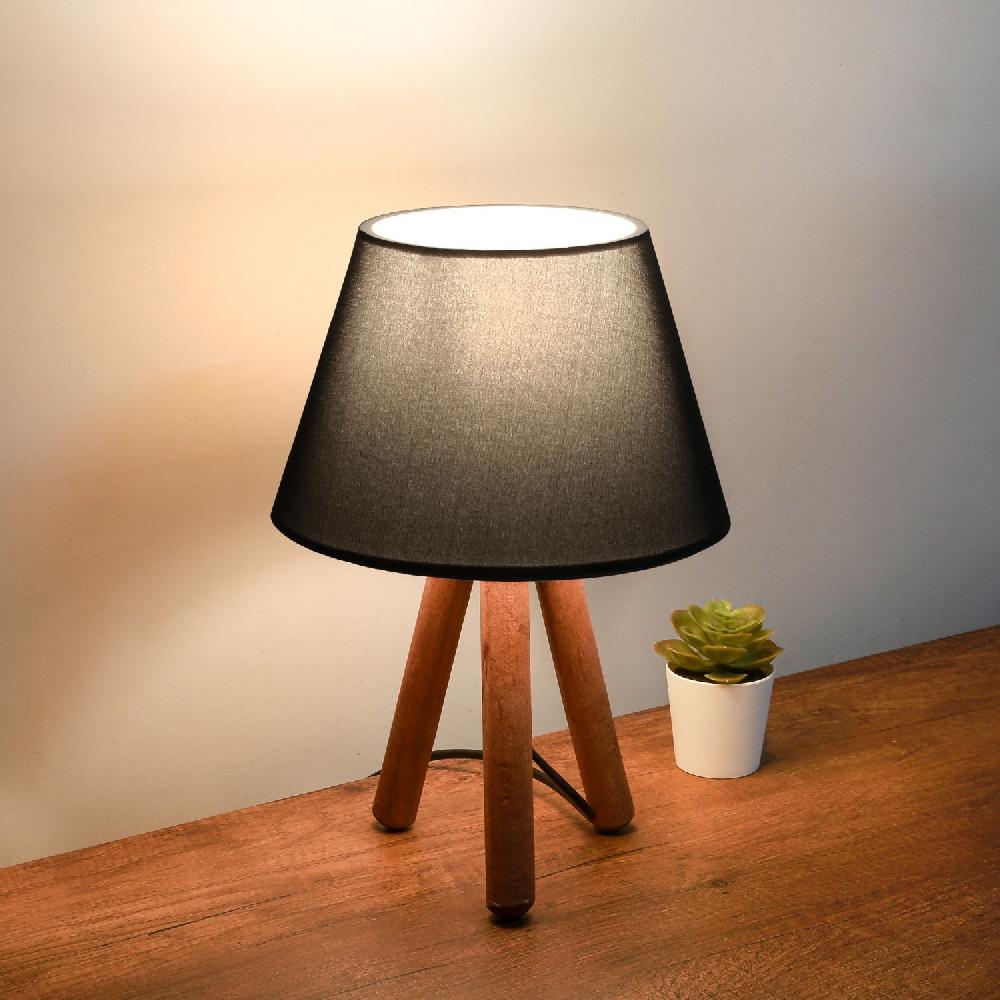 opviq Luminara Woodwave Table Lamp | Opviq