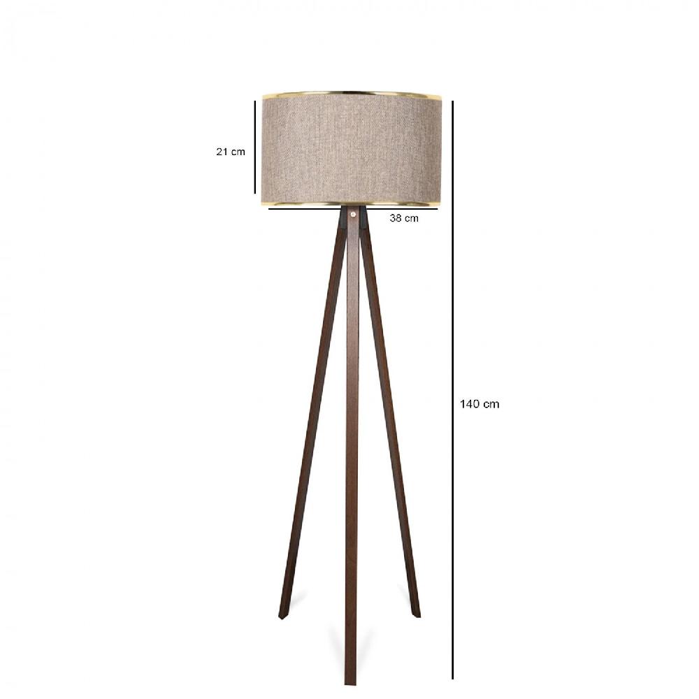 Opviq Luminara WoodWisp Floor Lamp | Opviq
