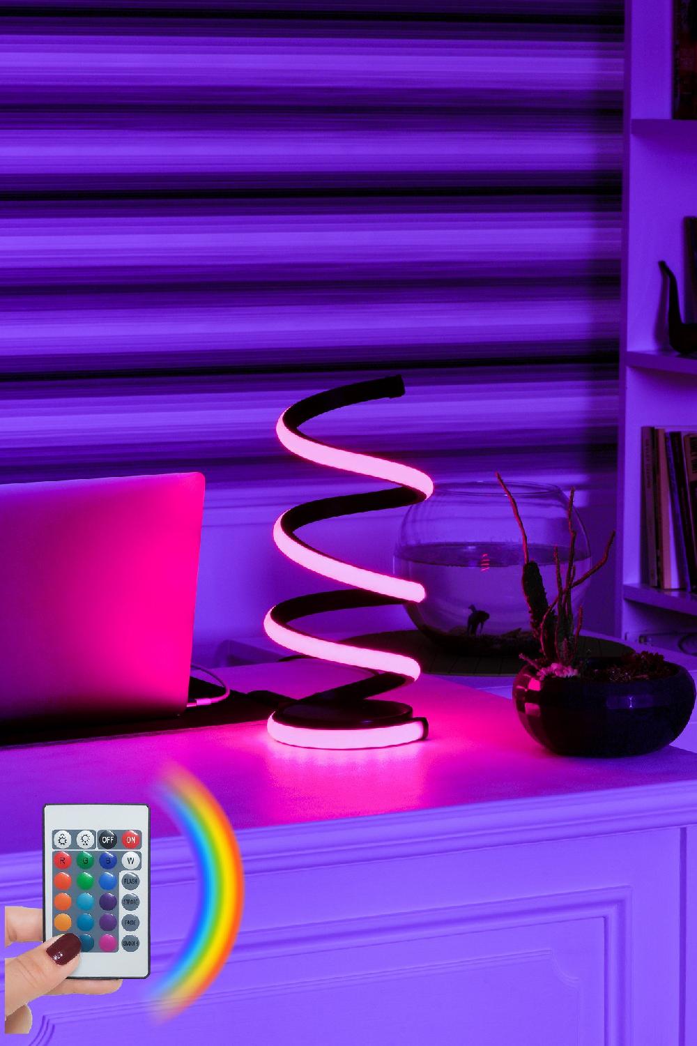 opviq LuminAura: ColorGlow Remote Lamp | Opviq