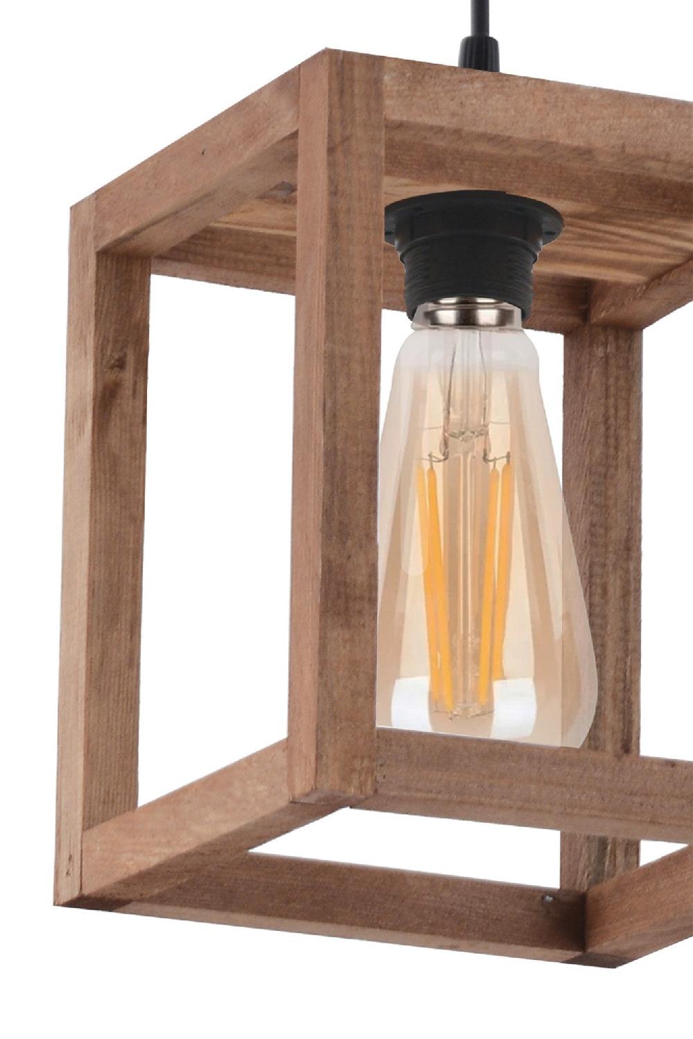 Opviq LuminaWood Elegance Chandelier | Opviq