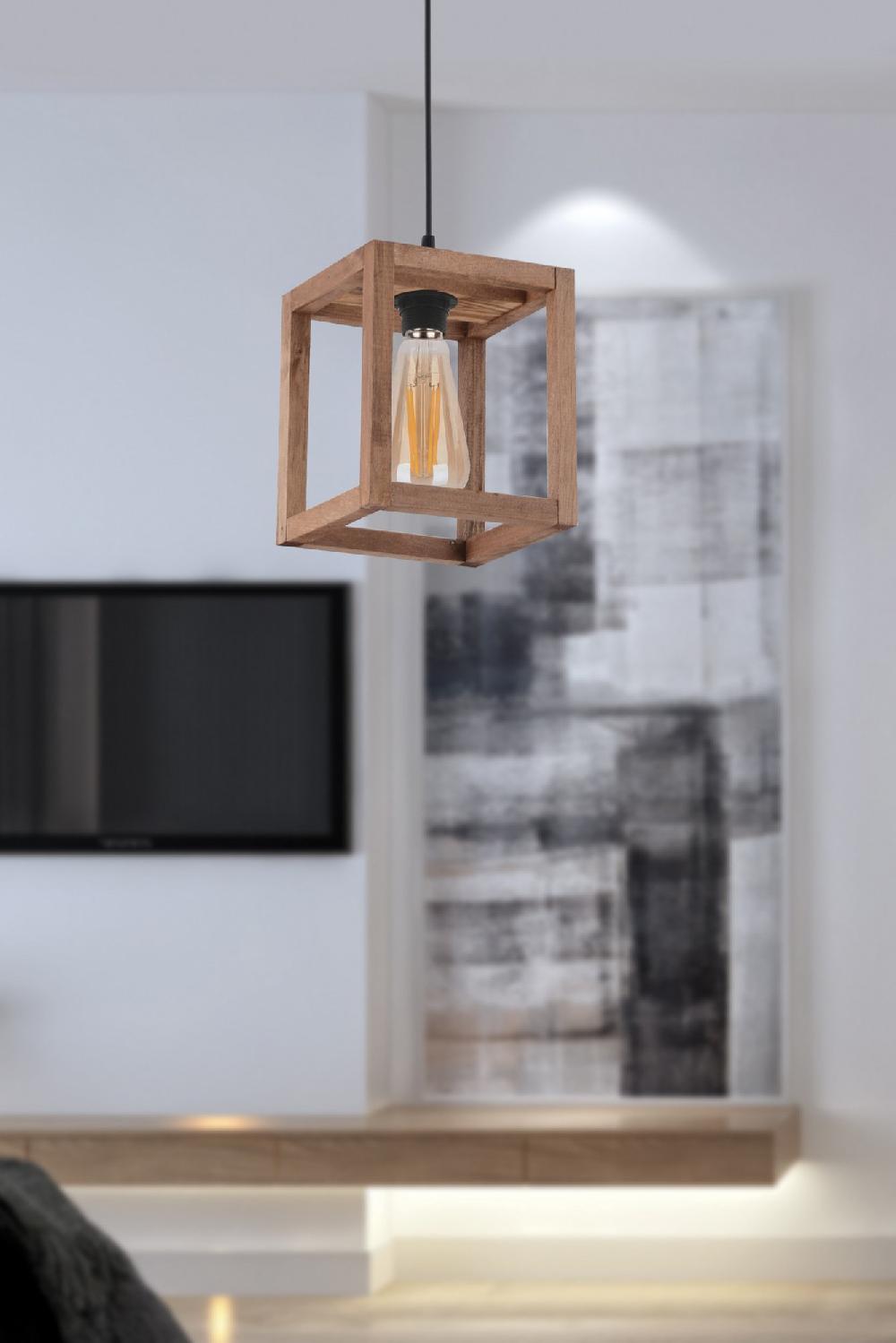 opviq LuminaWood Elegance Chandelier | Opviq