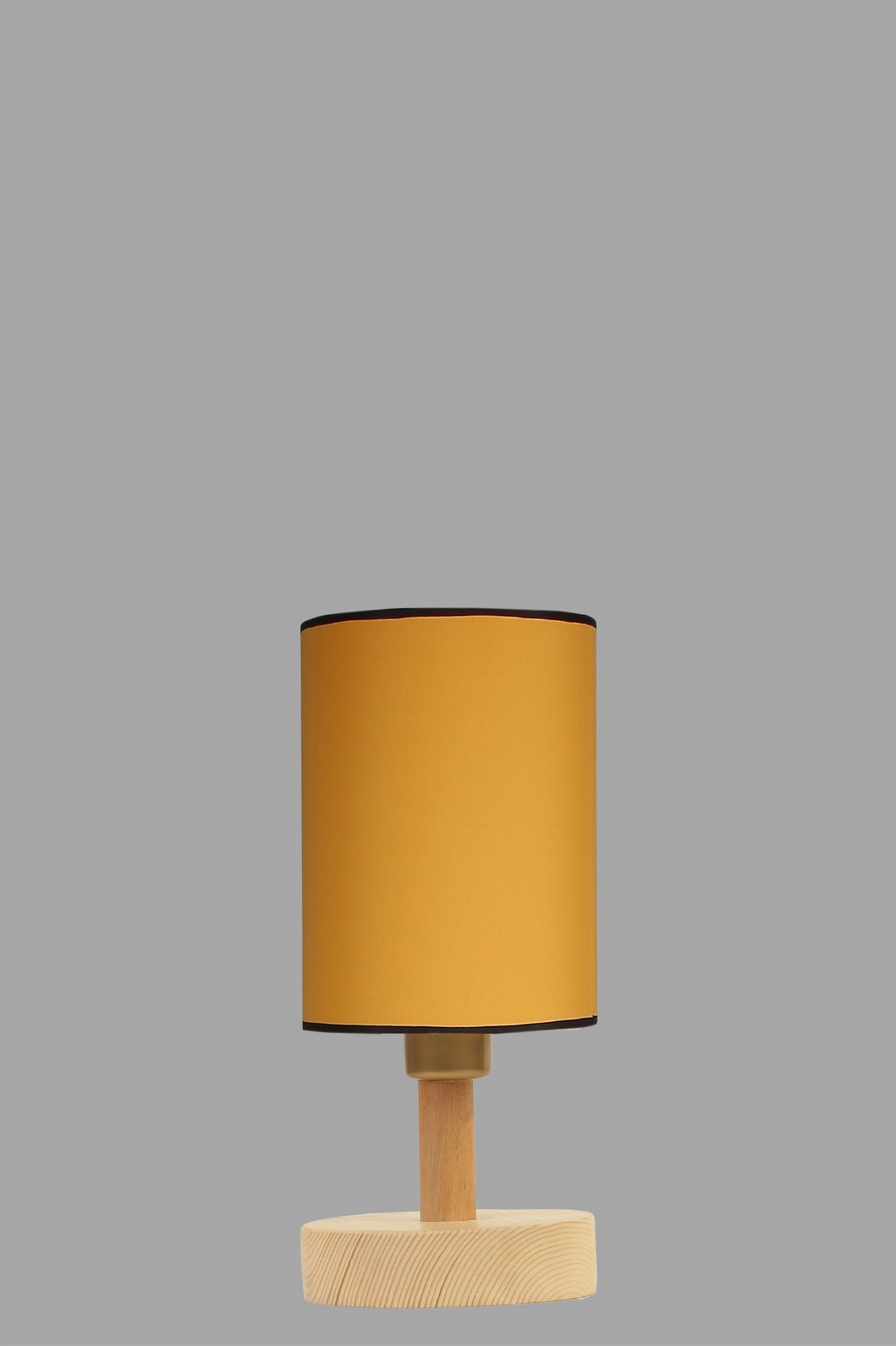 Opviq LuminaWood MustardGlow Table Lamp | Opviq