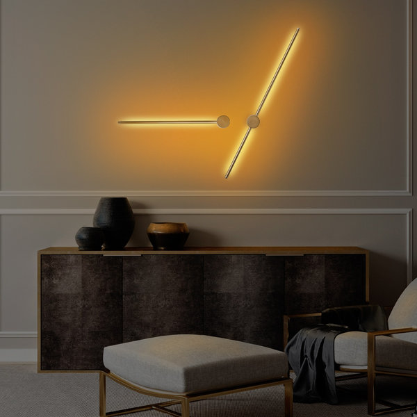 opviq Lumineo Greyscape Wall Elegance Lamp | Opviq