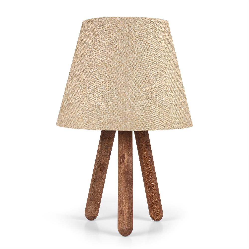 Opviq LumiNest BeechGlow Table Lamp | Opviq