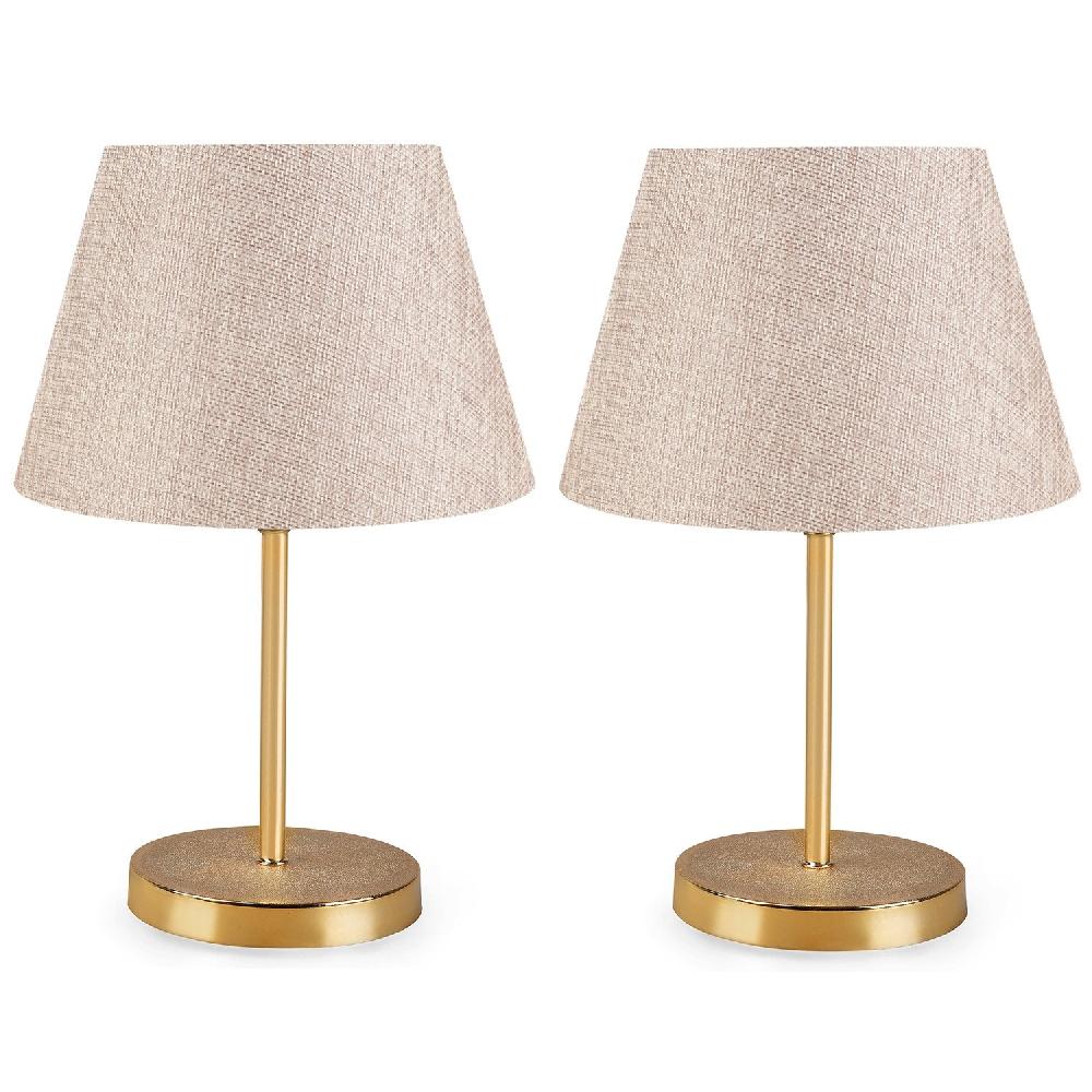 opviq LumiNest Duet: Chic Creamy Glow Lamps | Opviq