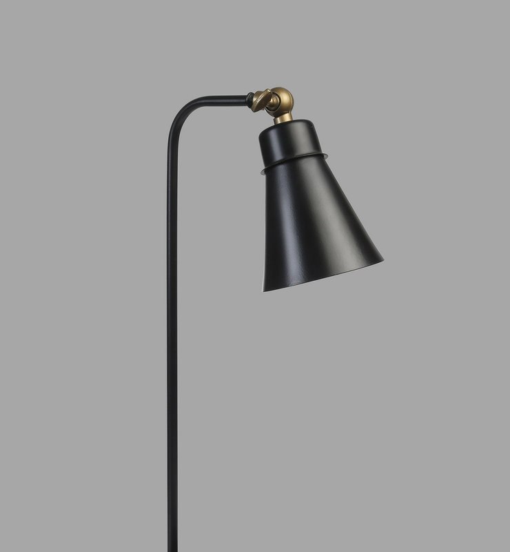 Opviq Luminex Aura: Chic Black Metal Lamp | Opviq