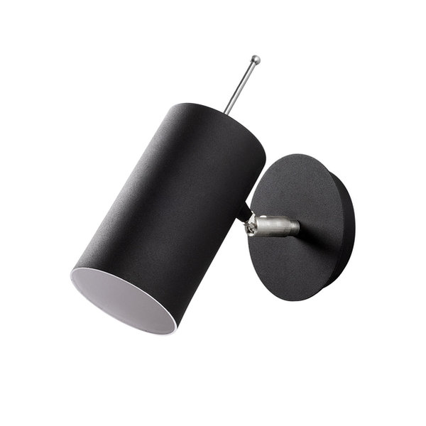 Opviq LumiNex Black & Nickel Wall Sconce | Opviq