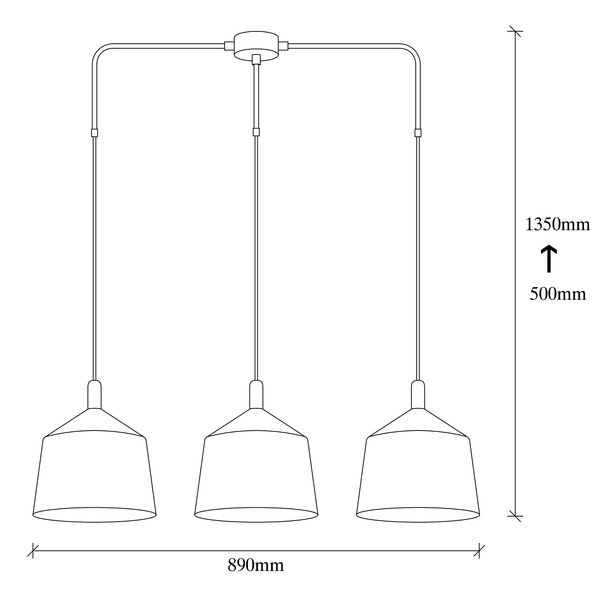 Opviq LumiNex IronGlow Chandelier | Opviq