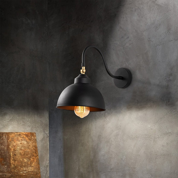 opviq Luminex IronGlow: Urban Chic Wall Lamp | Opviq