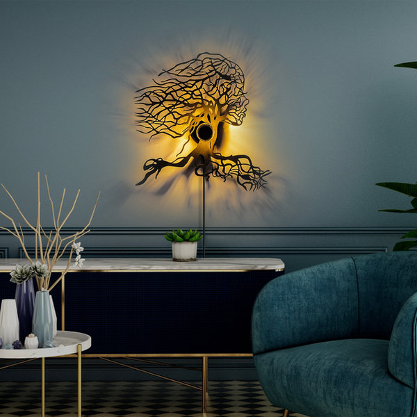 opviq Luminex Noir Wall Artistry Lamp | Opviq