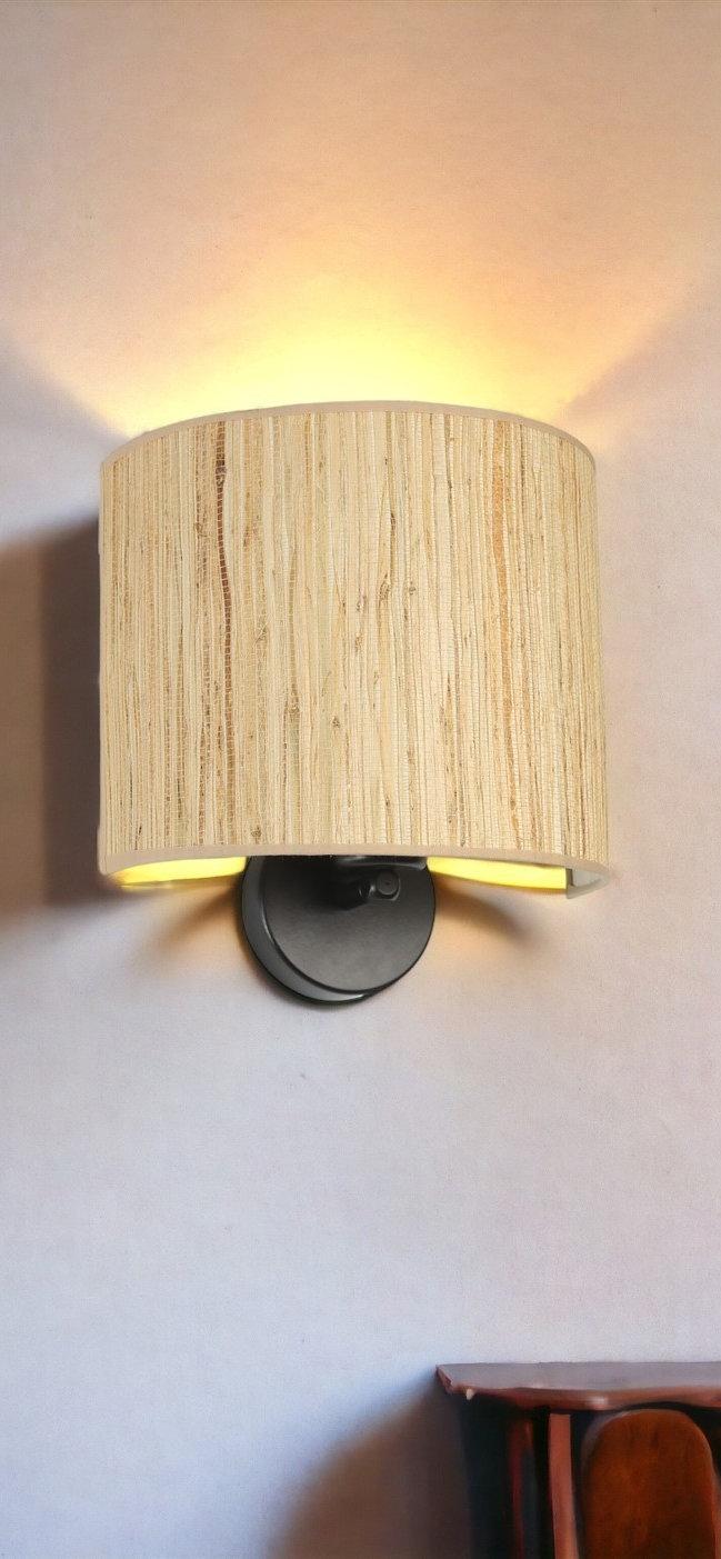 Opviq LuminoBamboo Metal Wall Sconce | Opviq