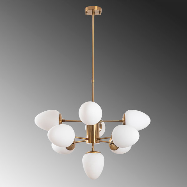 Opviq LuminoCopper Elegance Chandelier | Opviq