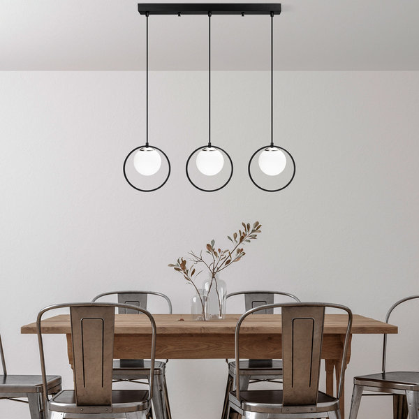 opviq LumiNoir Elegance Chandelier | Opviq