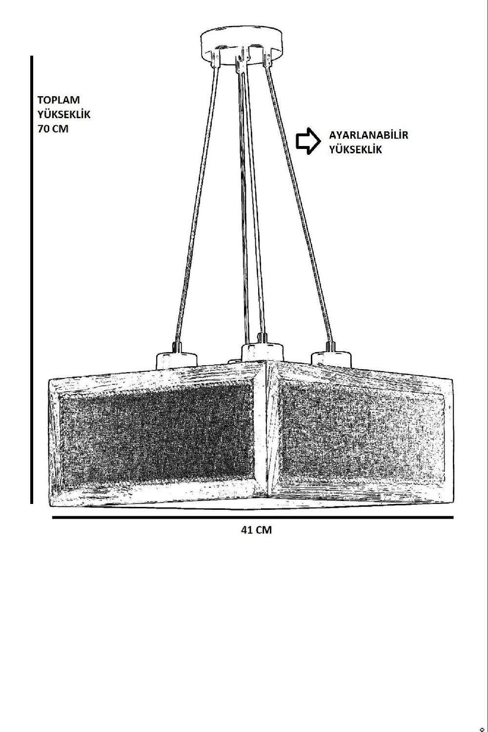 Opviq LuminoRattan Elegance Chandelier | Opviq