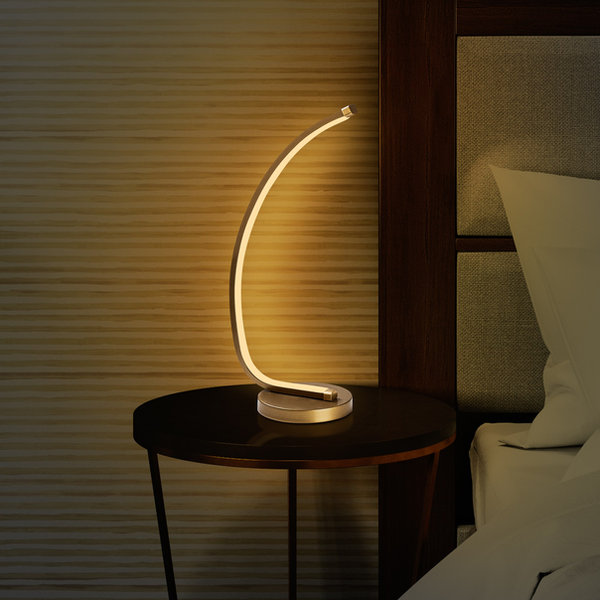 Opviq LumiNova Aura Metal Table Lamp | Opviq