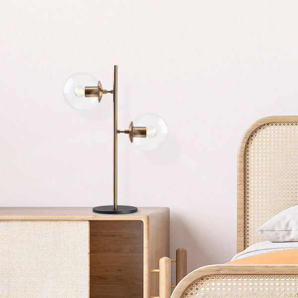 Opviq Luminova CopperGlow Table Lamp | Opviq