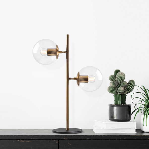 Opviq Luminova CopperGlow Table Lamp | Opviq