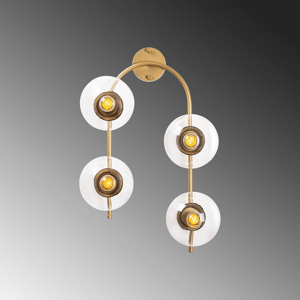 Opviq LumiNova CopperGlow Wall Sconce | Opviq