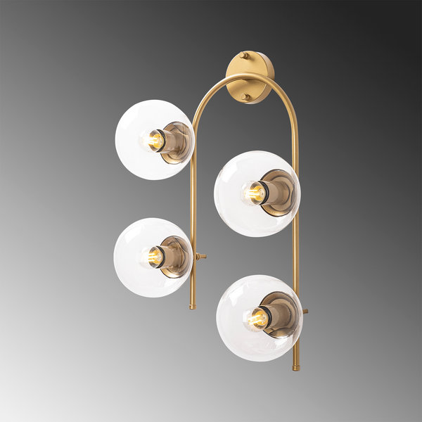 Opviq LumiNova CopperGlow Wall Sconce | Opviq