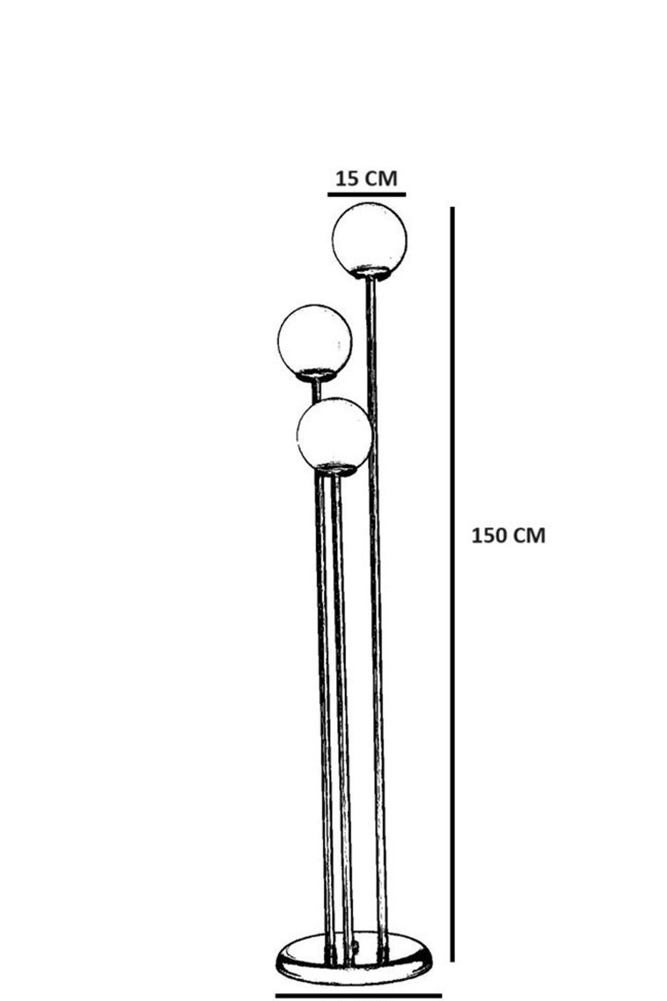 Opviq LumiNova Orbital Floor Lamp | Opviq