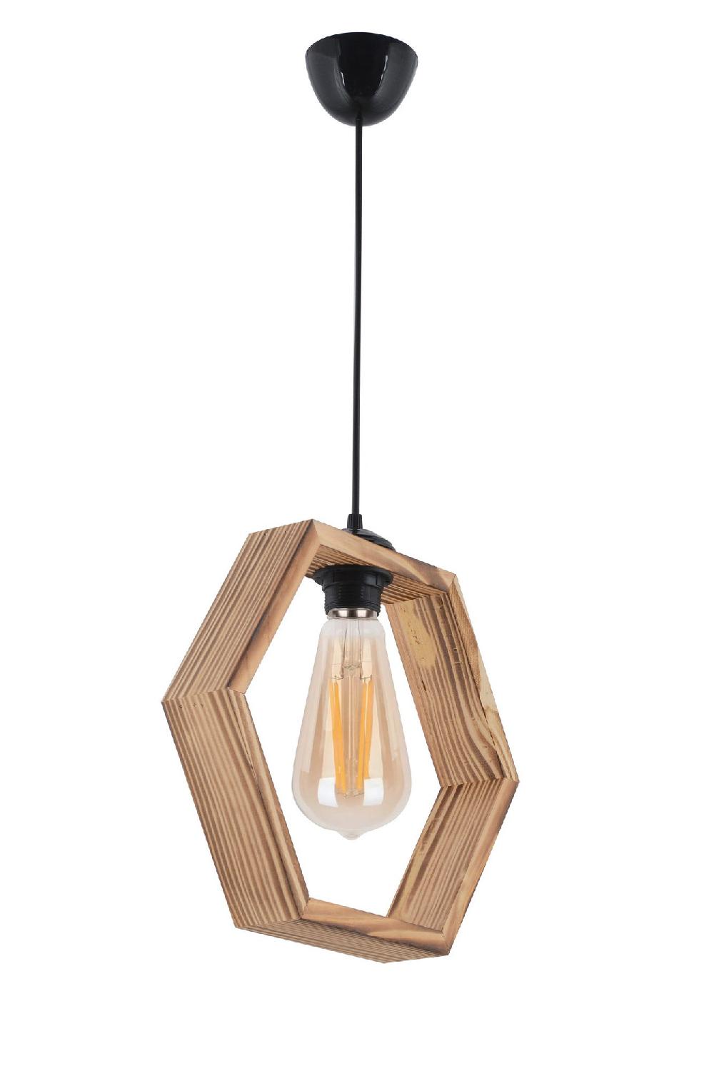 Opviq LuminoWood Elegance Chandelier 30cm | Opviq