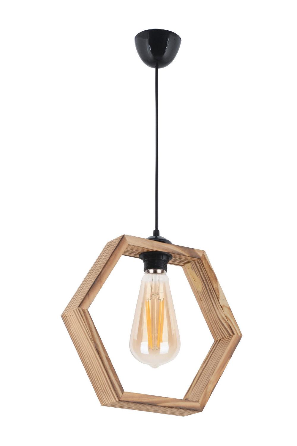 Opviq LuminoWood Elegance Chandelier 30cm | Opviq