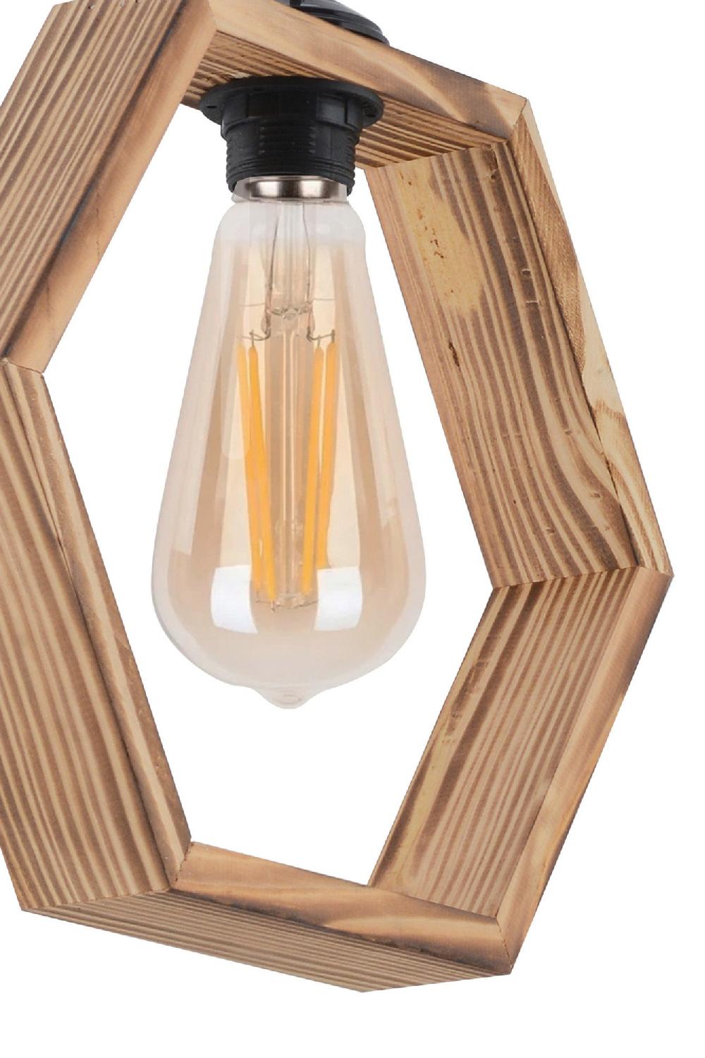 Opviq LuminoWood Elegance Chandelier 30cm | Opviq