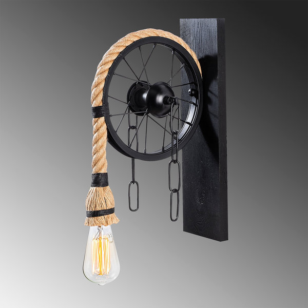 Opviq LuminoWood NoirWall Lamp | Opviq