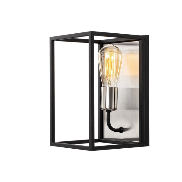 Opviq LumiNox Black Metal Wall Sconce | Opviq