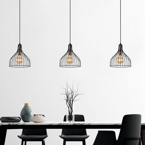 Opviq LumiNox: Industrial Elegance Chandelier | Opviq