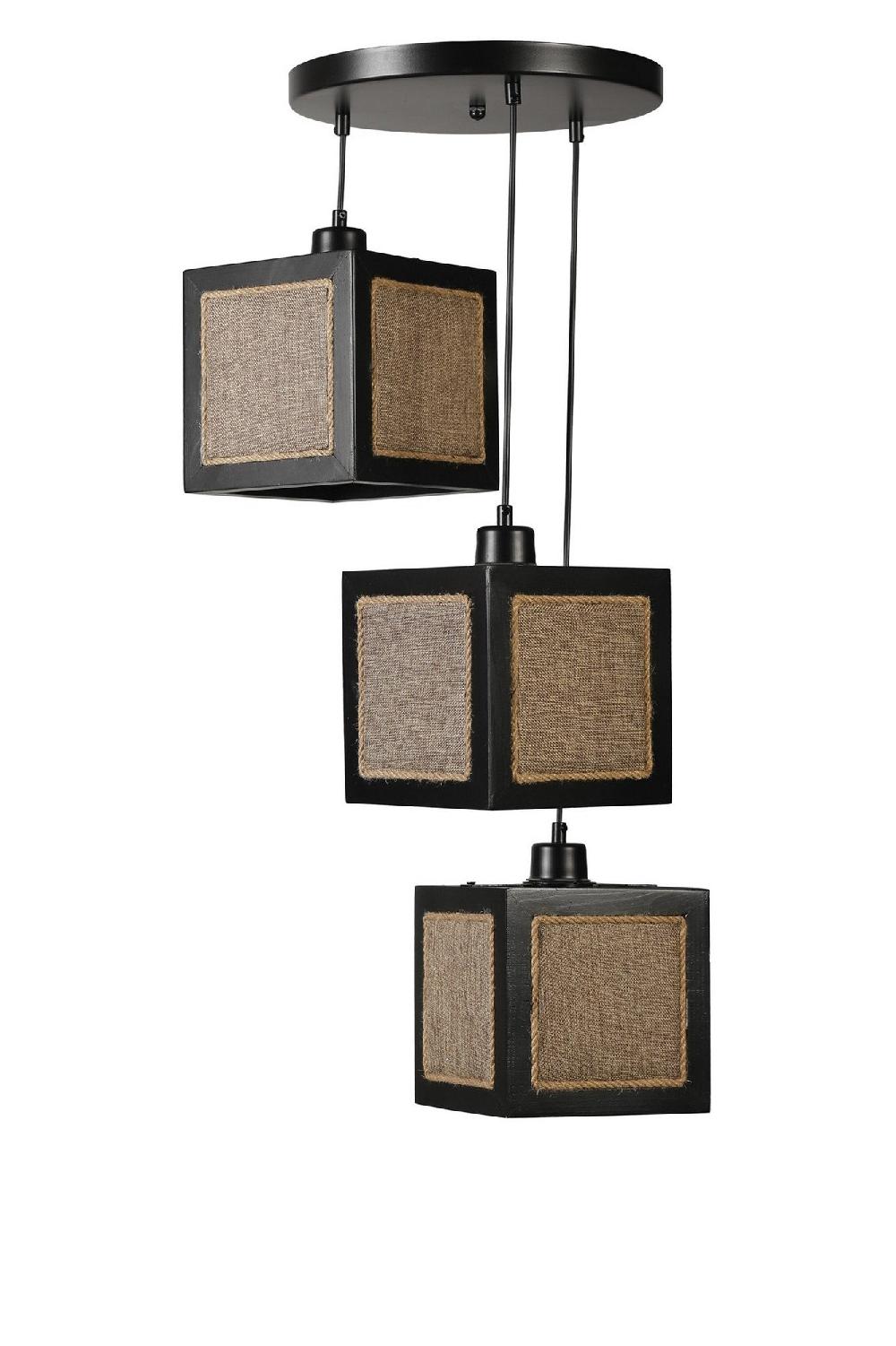 opviq LumiRattan Elegance Chandelier | Opviq