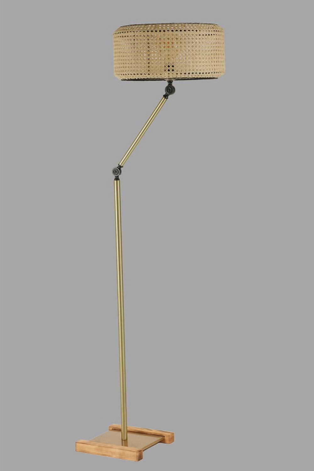 Opviq LumiRattan Glamora Floor Lamp | Opviq