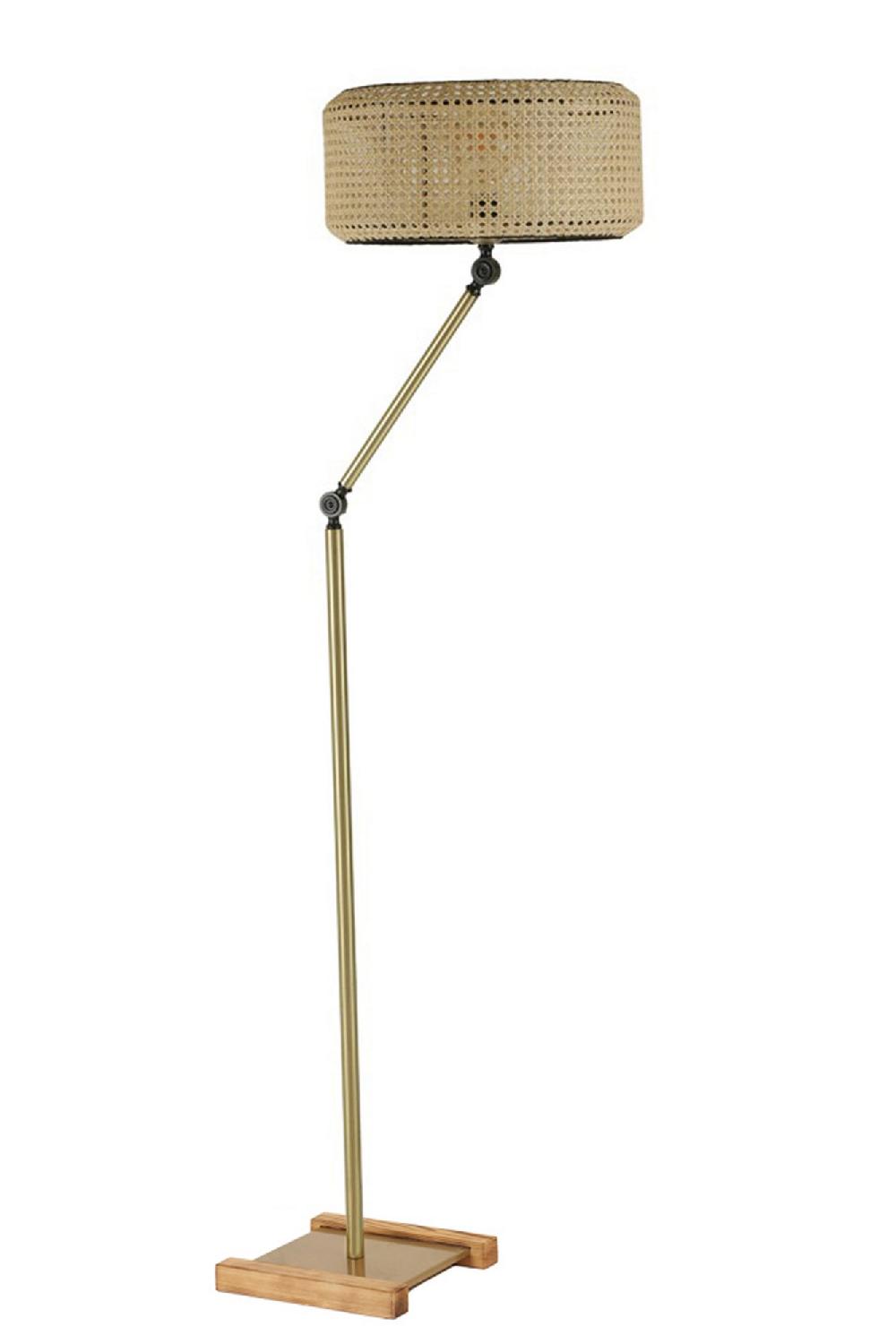 opviq LumiRattan Glamora Floor Lamp | Opviq