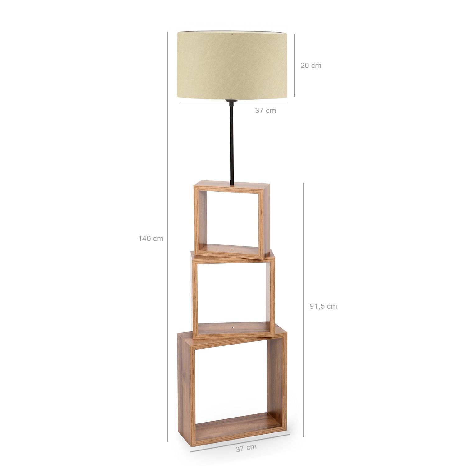 Opviq LumiScandia: Cream Radiance Floor Lamp | Opviq