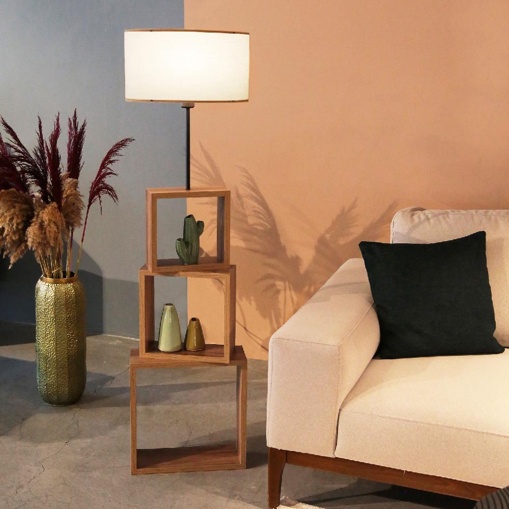 opviq LumiScandia: Cream Radiance Floor Lamp | Opviq