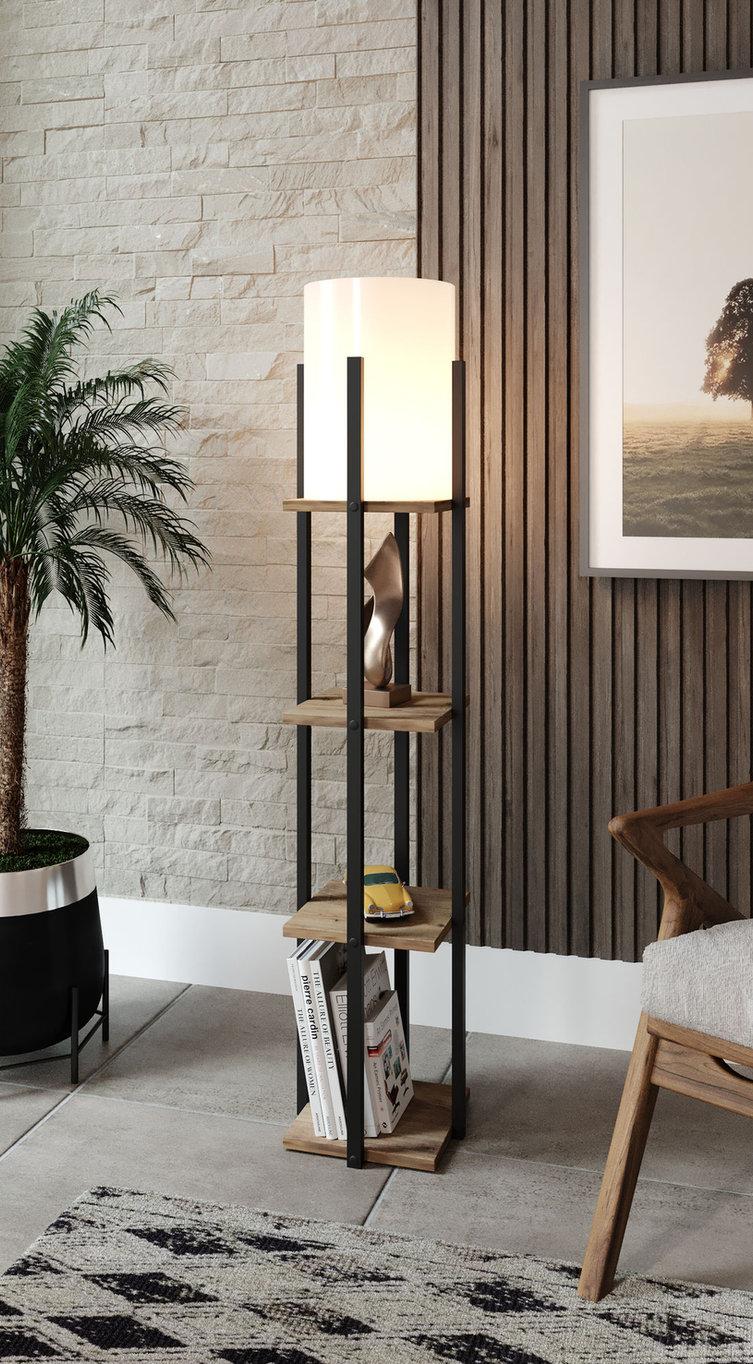 opviq LumiScandia: Nordic Glow Floor Lamp | Opviq