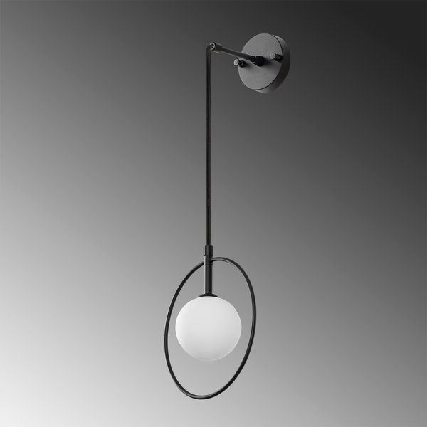 Opviq LumiSculpt Noir & Blanc Wall Light | Opviq