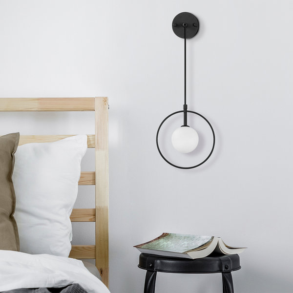 opviq LumiSculpt Noir & Blanc Wall Light | Opviq