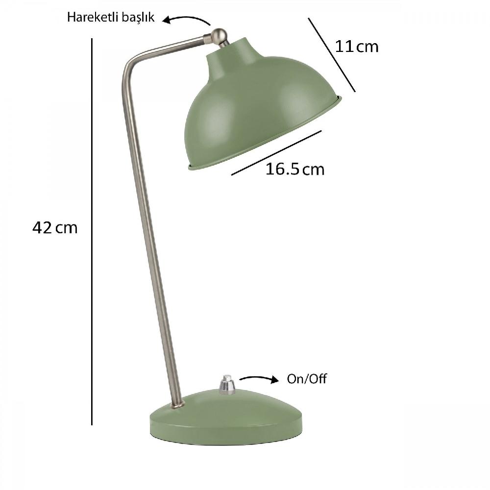 Opviq LumiVerde Aura: Eco Chic Metal Lamp | Opviq