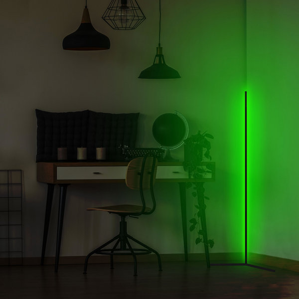 Opviq LumiVerde Aura: Modern Green Glow Lamp | Opviq