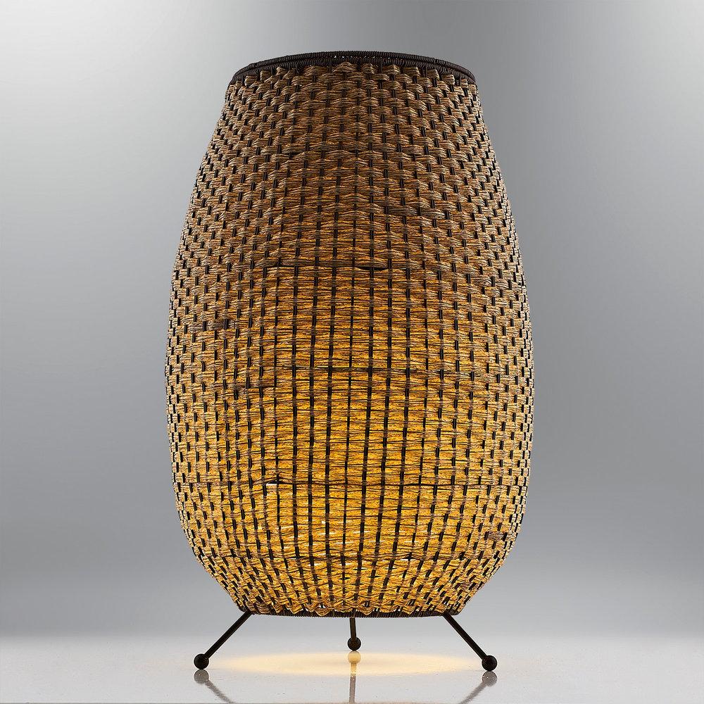 opviq LumiWicker Solara Glow Lamp | Opviq