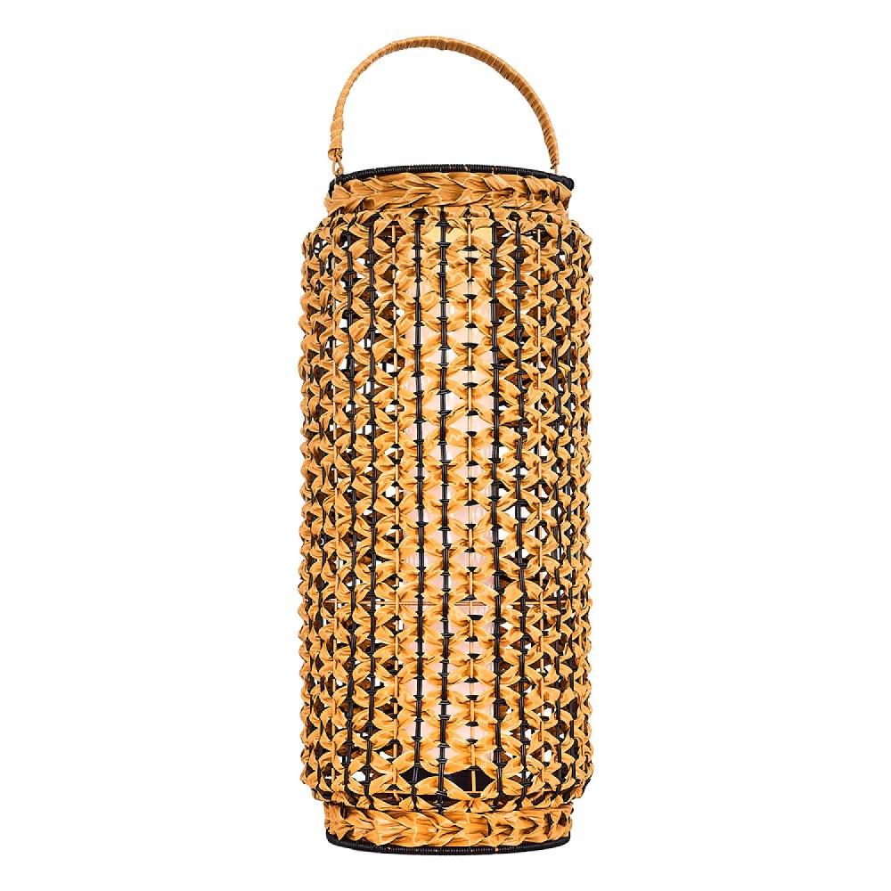 Opviq LumiWicker SolarGlow Floor Lamp | Opviq