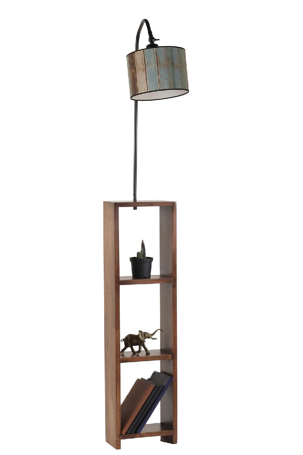 opviq LumoBeech: Radiant Metal Shelf Lamp | Opviq