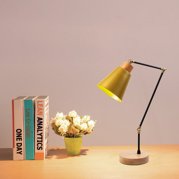 opviq LumoCraft Aura: Modern Metal Glow Lamp | Opviq